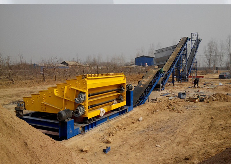 鹅卵石分离泥沙妖精视频在线播放滚筒筛