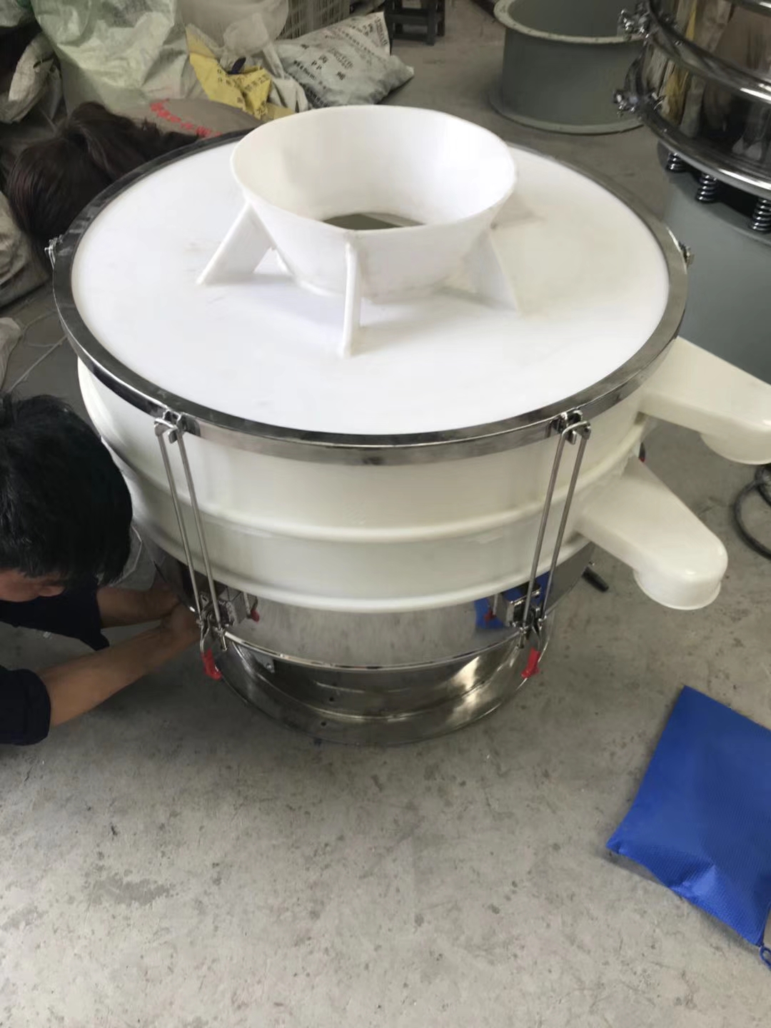 食品级妖精视频在线播放那里生产食盐、白砂糖筛选机